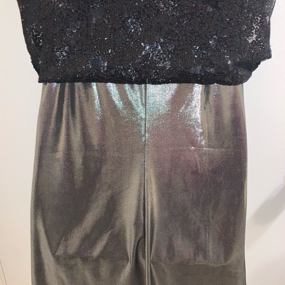 Express Size Medium Stretch Mini Sequence Dress - image 7